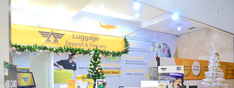 mbk,airportels,luggage deposit,luggage delivery,luggage storage