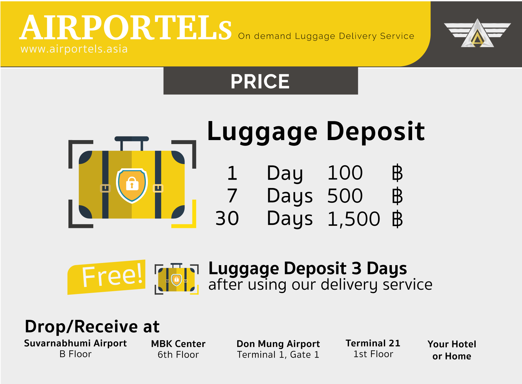 luggagstorage-price